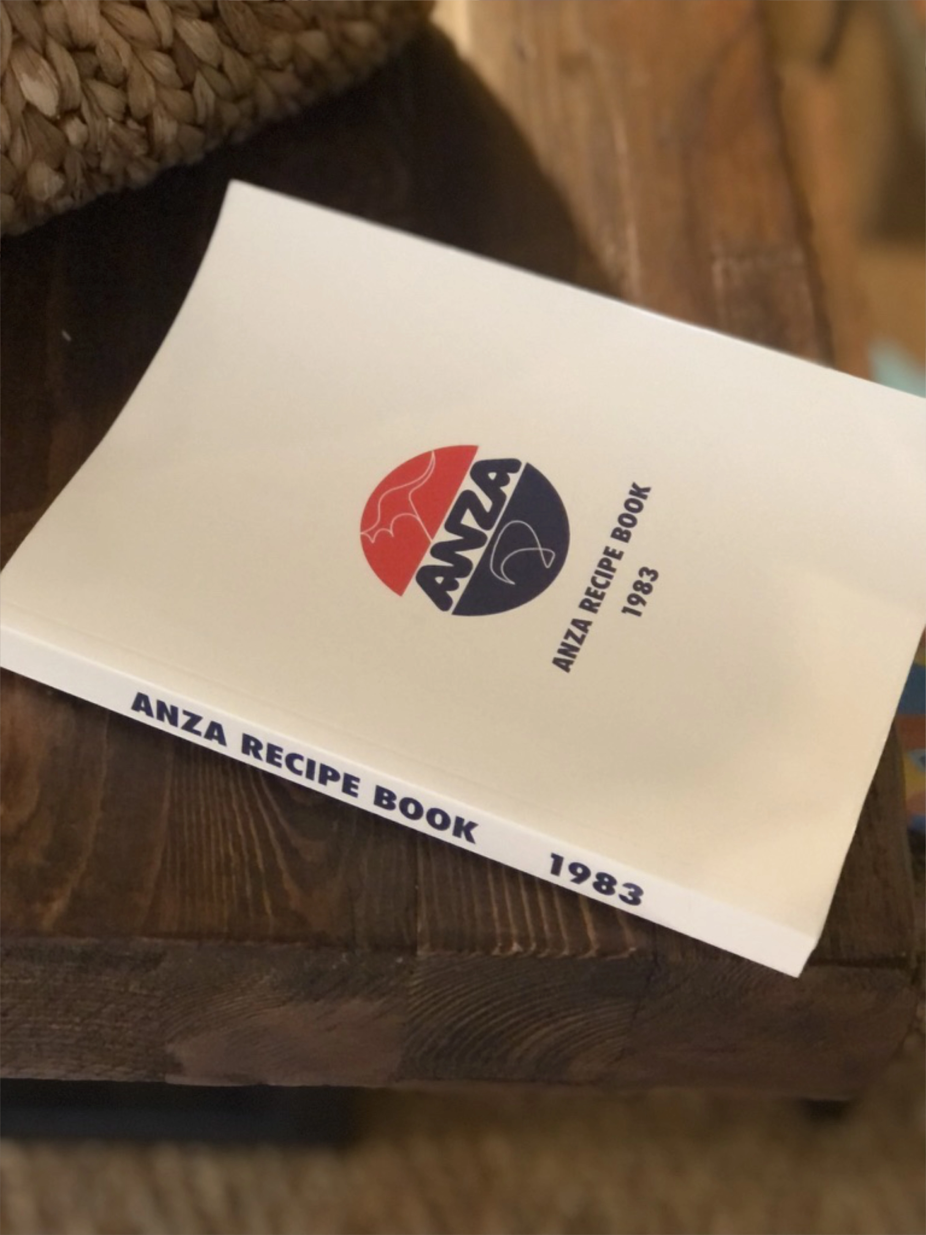 ANZA RECIPE BOOK 1983