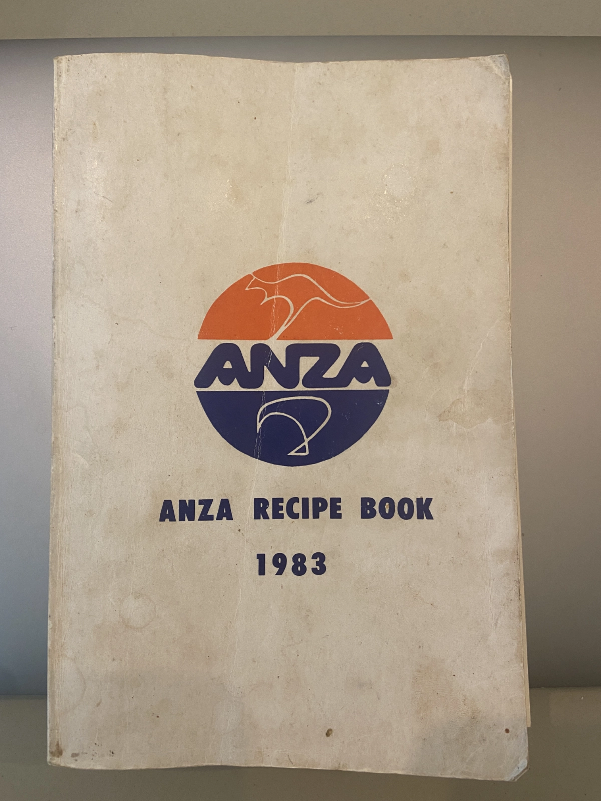 ANZA RECIPE BOOK 1983