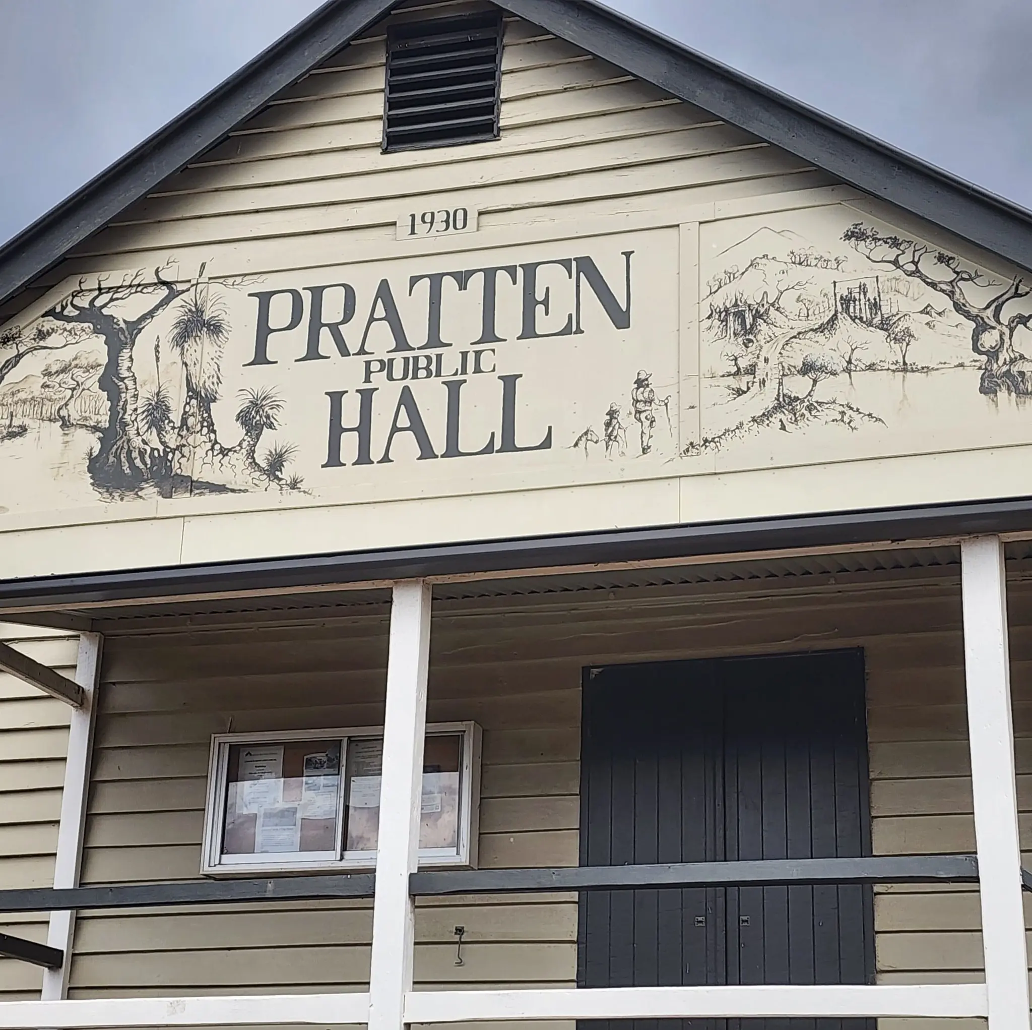 Beyond the hall. Where else a funeral can happen.